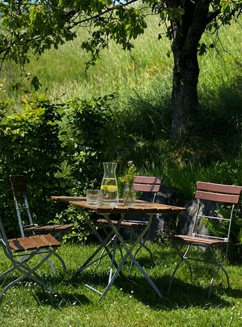 Sitzecke im Garten
