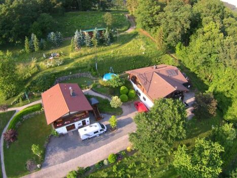 Grundstück von oben