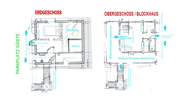 Grundriss Aufteilung ab Mai 2024