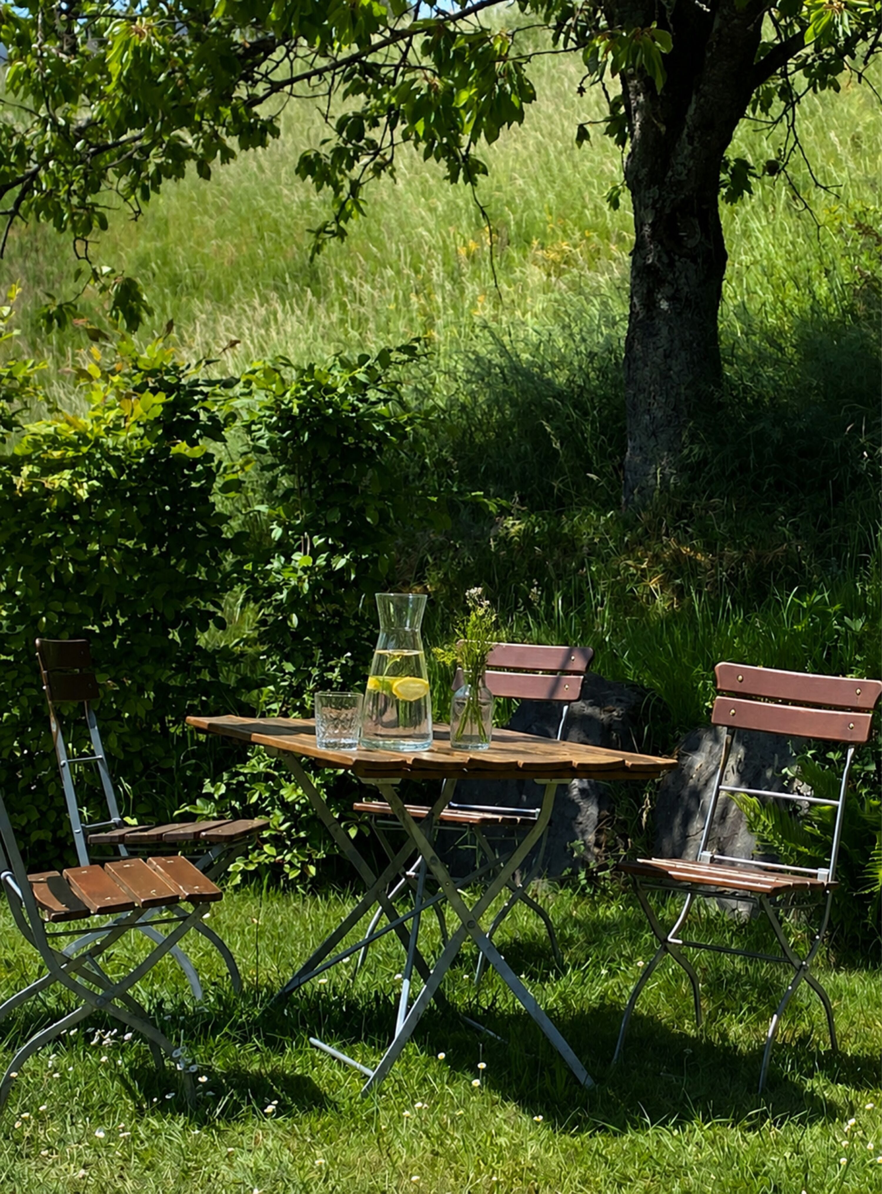 Sitzecke im Garten