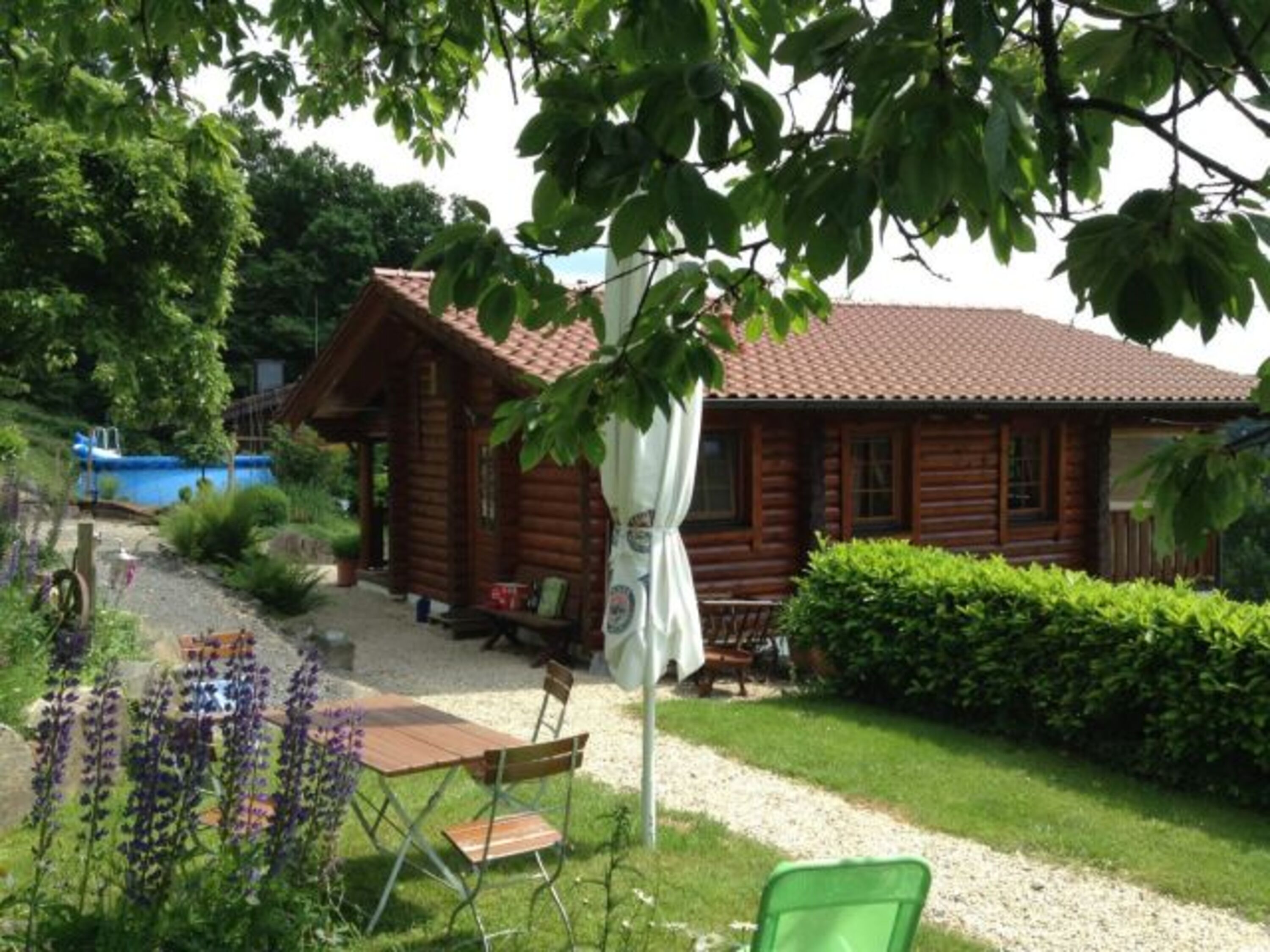 Sitzecke im Garten