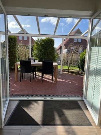 Blick auf die Terrasse 