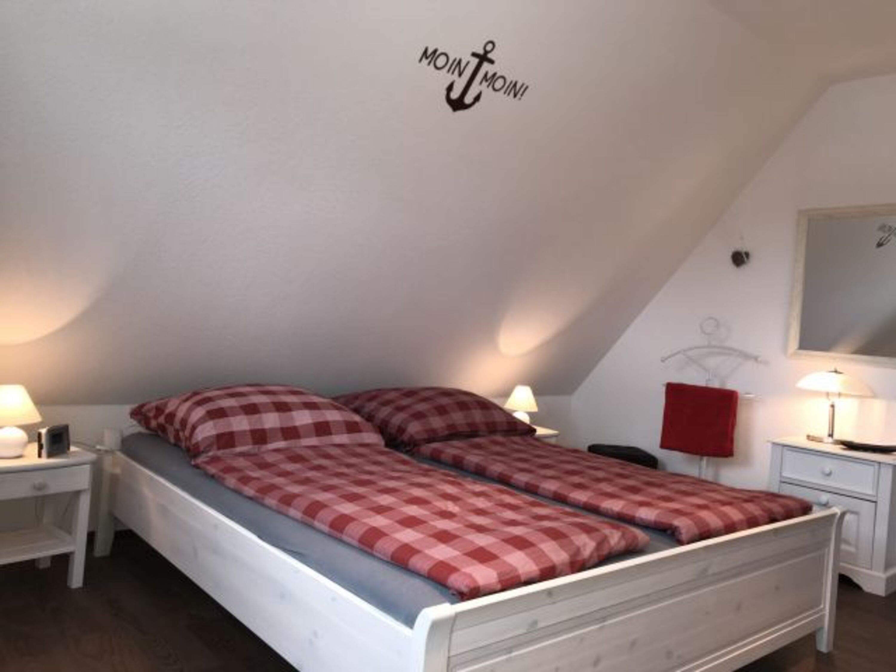 Doppelzimmer OG mit Mühlenblick
