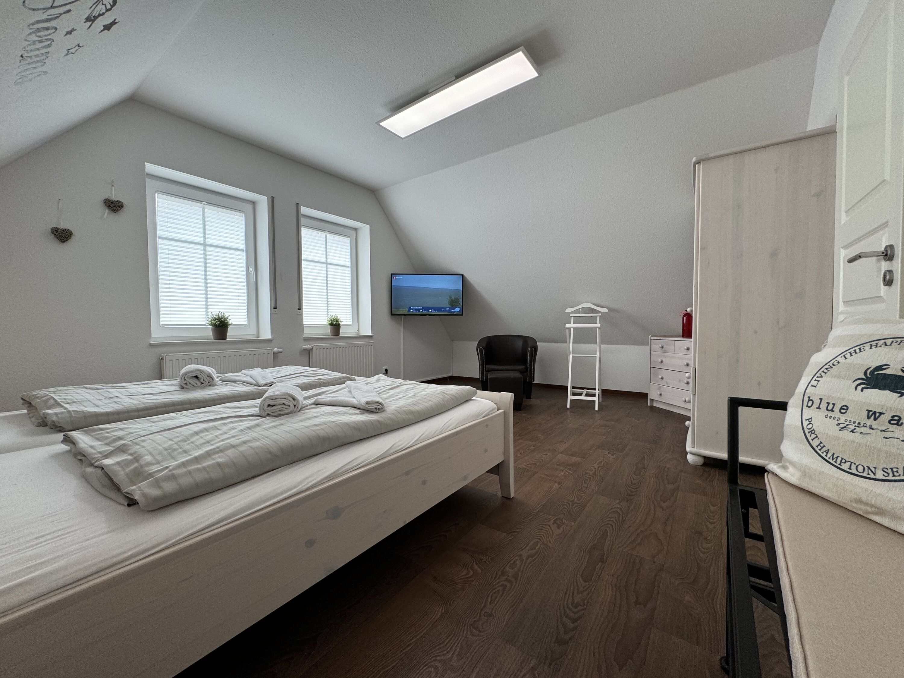 Schlafzimmer OG mit TV
