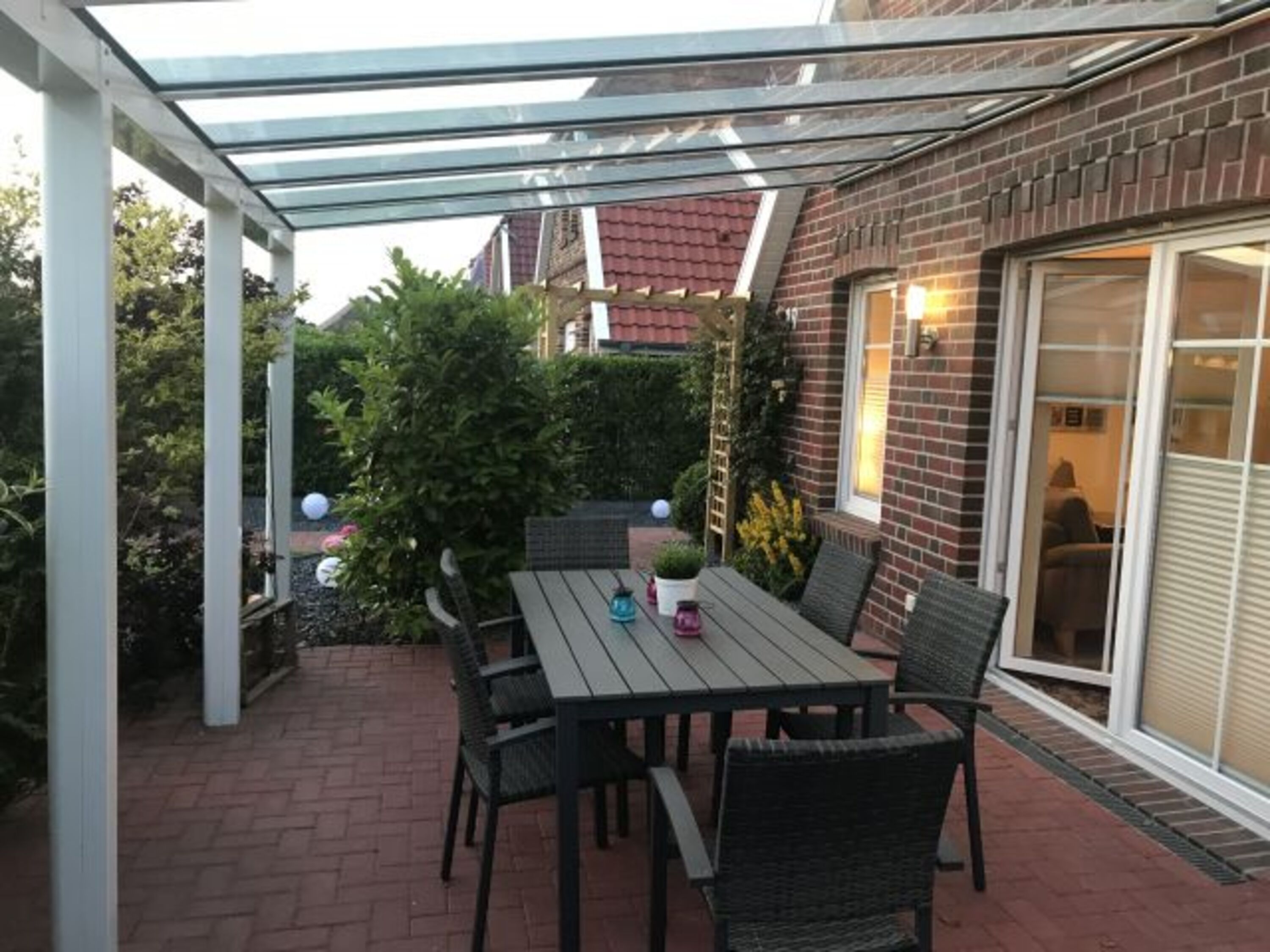 Überdachte Terrasse