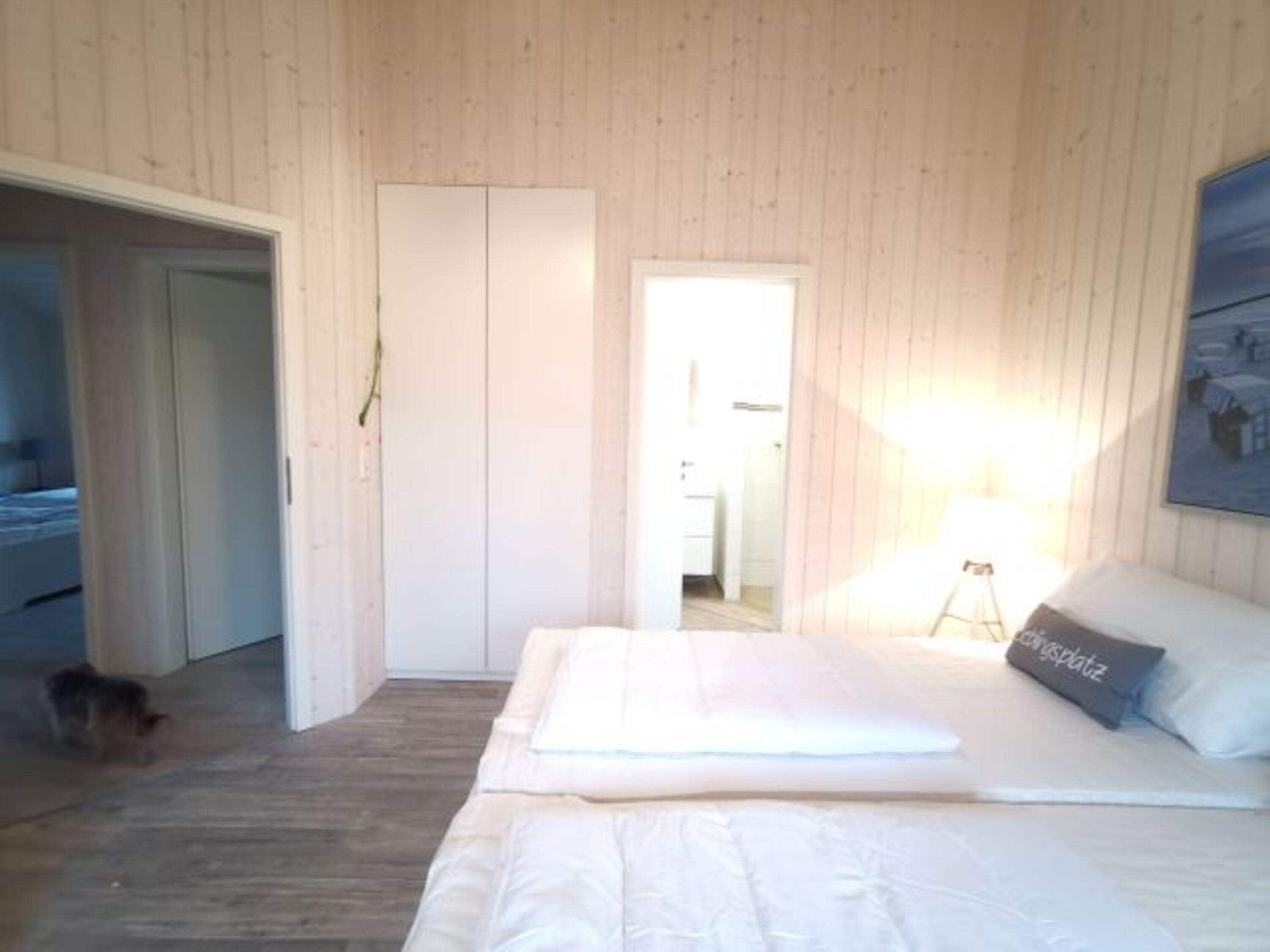 das Schlafzimmer mit EnSuite