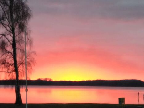 Sonnenuntergang am See