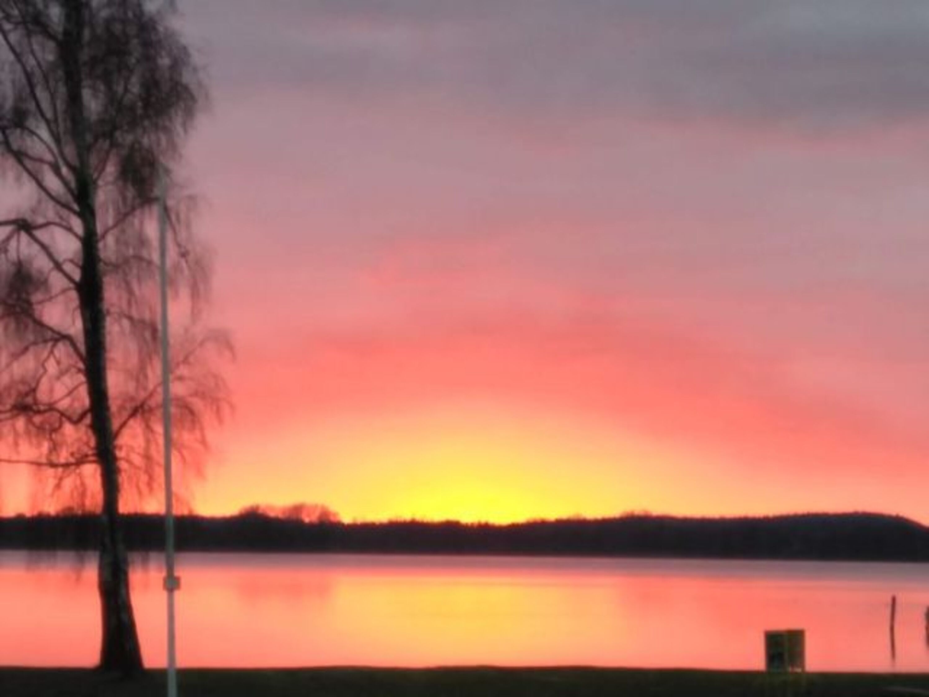 Sonnenuntergang am See
