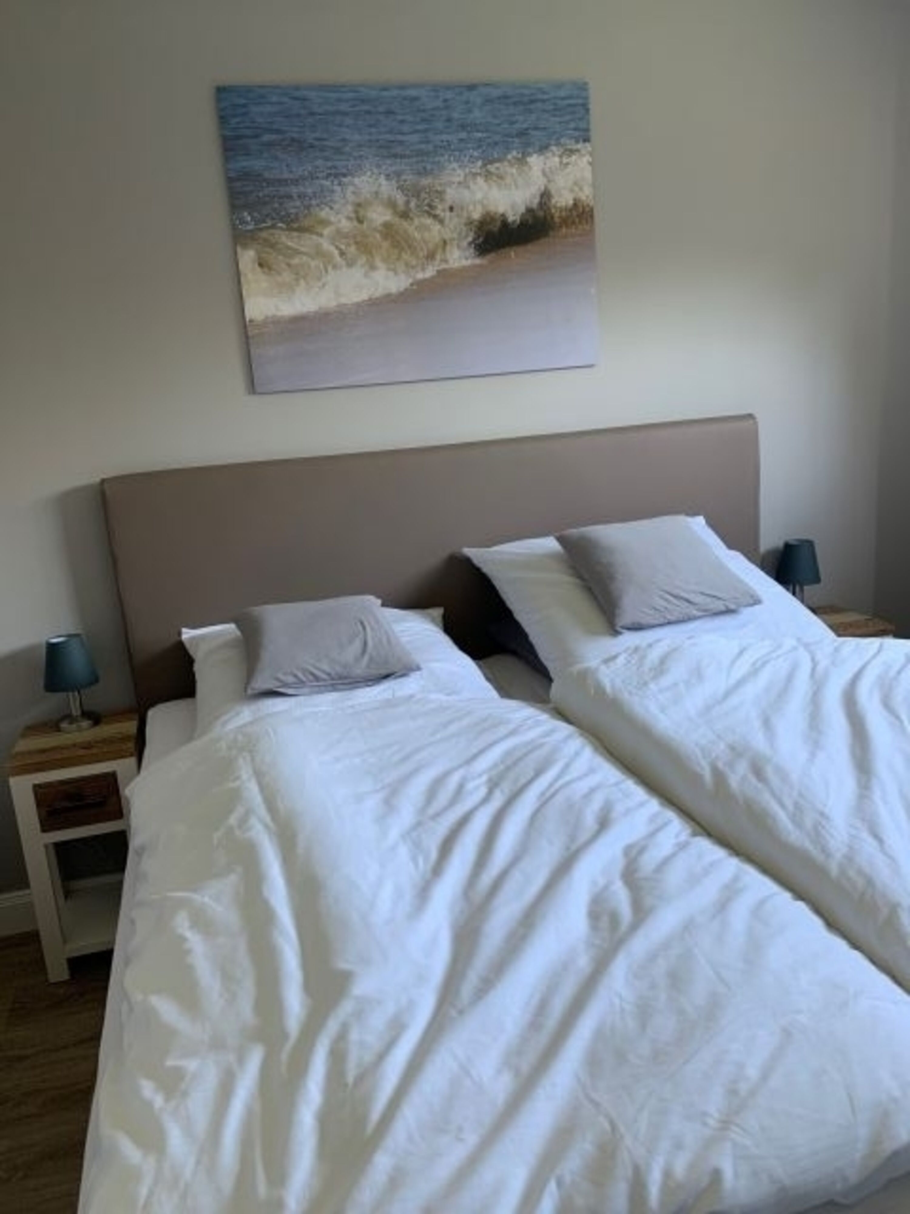 Schlafzimmer mit Doppelbett