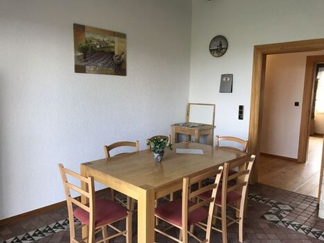 Essbereich in der Küche 