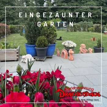 Eingezäunter Garten