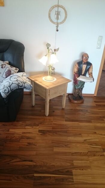 mit viel Liebe zum Detail eingerichtet