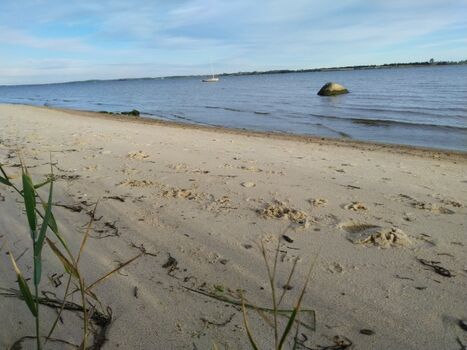 Naturstrand ca, 100m entfernt