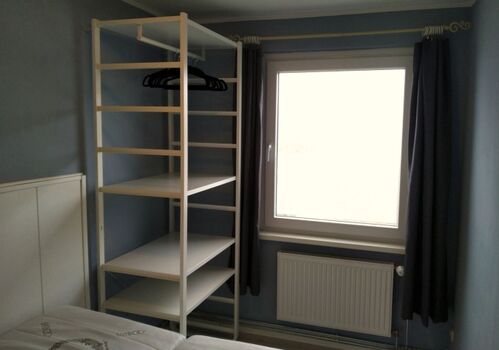 Schlafzimmer mit Doppelbett 1,40x2,00m