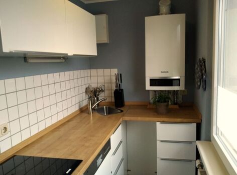 Küche voll ausgestattet, u.a. mit Geschirrspüler