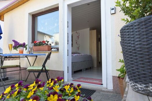 Ihre ebenerdige Eingangstür zum Studio