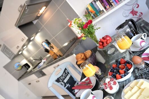 gemütlich frühstücken