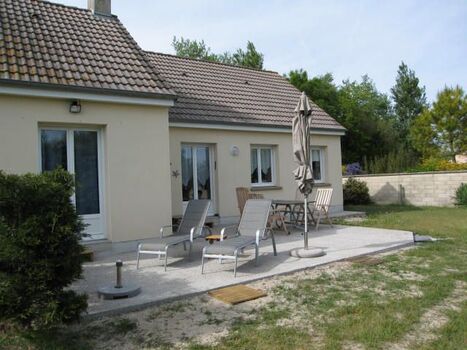 Unsere schöne Südwest-Terrasse