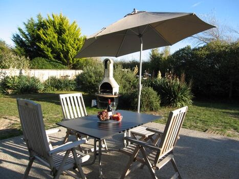 Terrasse mit Grillplatz