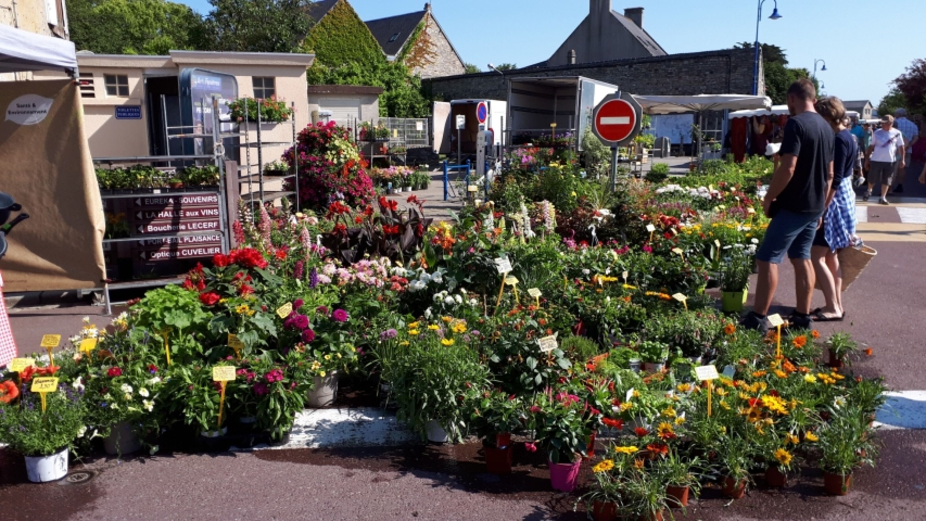 Markt in Portbail