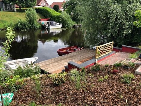 auch ein Sitzplatz am Wasser