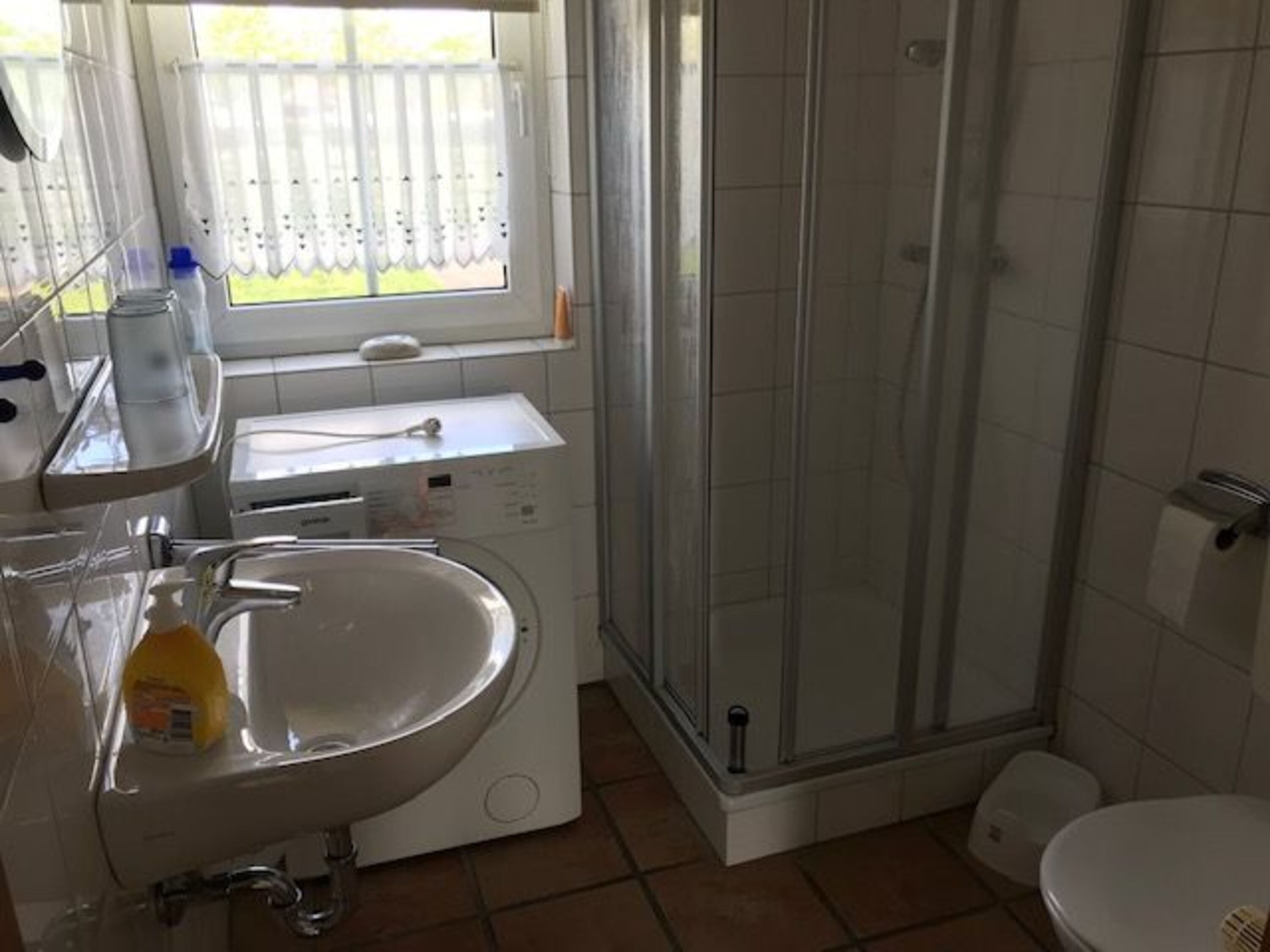 Badezimmer im Erdgeschoss
