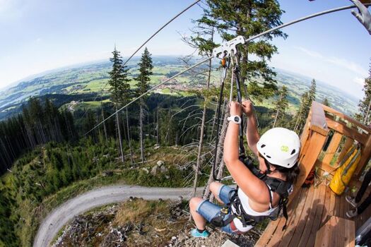 Flying Fox Zipline Nesselwang