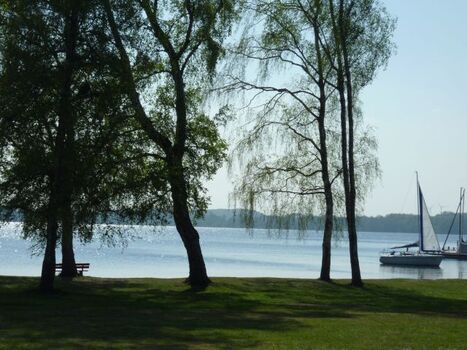 der große Plöner See vor der Haustür