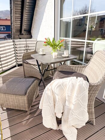 Balkon Richtung Osten