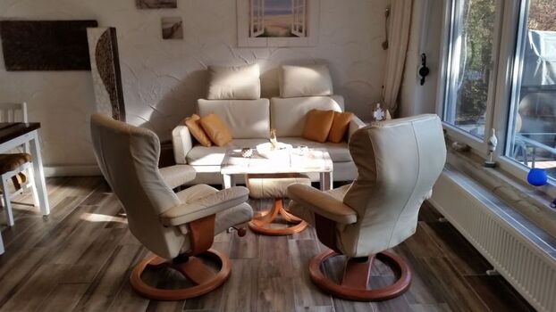 mit Relaxsessel und Fußbodenerwärmung 