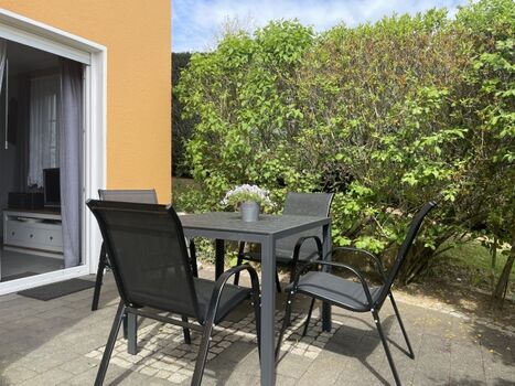 direkter Ausgang aus dem Wohnzimmer