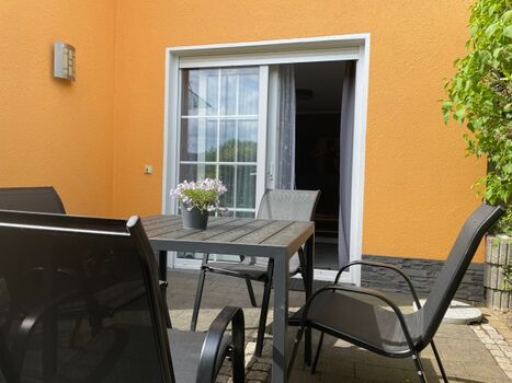 direkter Ausgang aus dem Wohnzimmer