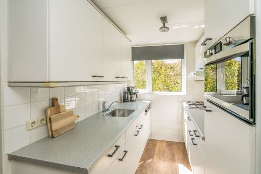 Die offene Küche mit allem Komfort