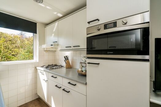 Die offene Küche mit allem Komfort