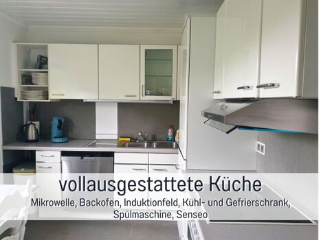 Vollausgestattete Küche 