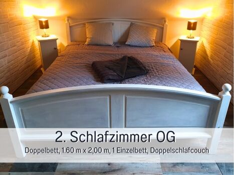 2. Schlafzimmer im Obergeschoss 