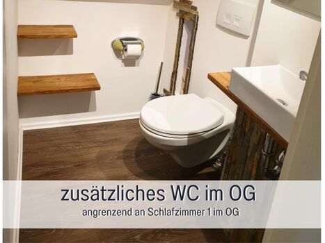 Zusätzliches WC im OG