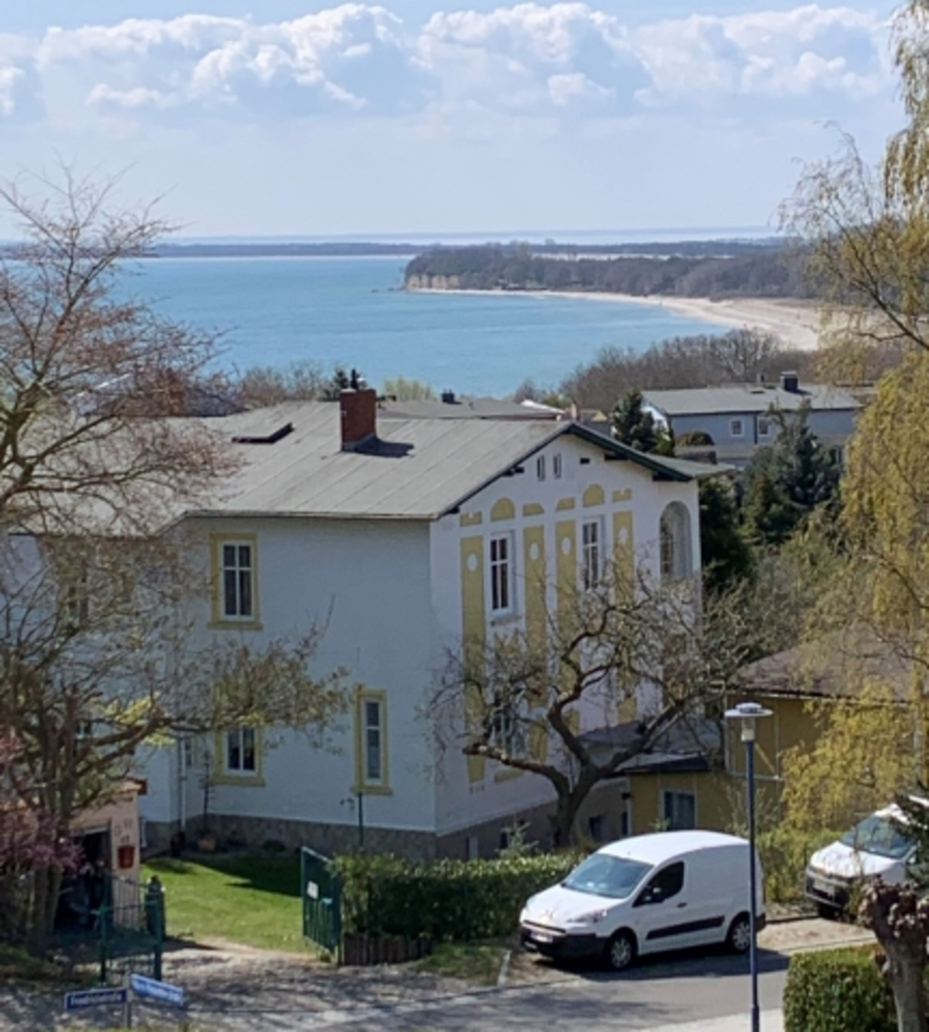 Blick auf den Südstrand von Göhren 