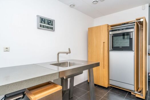 Die moderne Küche mit allem Komfort