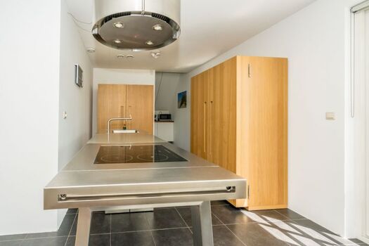 Die moderne Küche mit allem Komfort