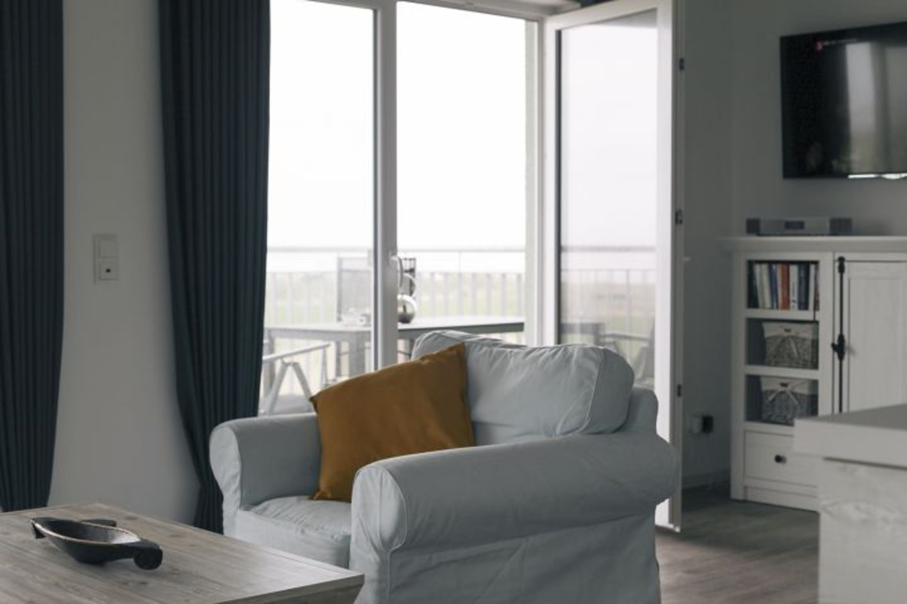 Sessel und Blick