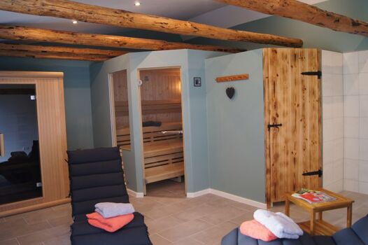Finnische und Infrarotsauna