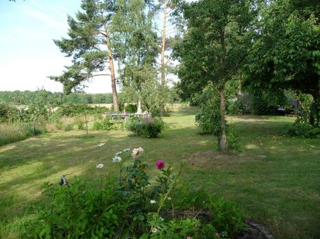 Blick aufs weite Gelände