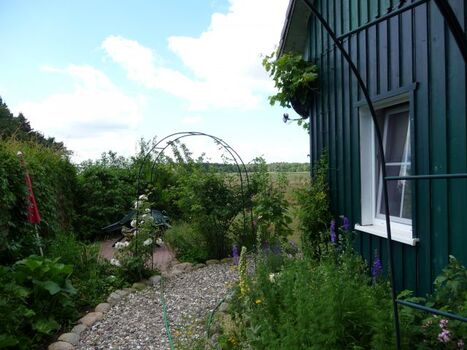 Weg zur Ferienwohnungstür