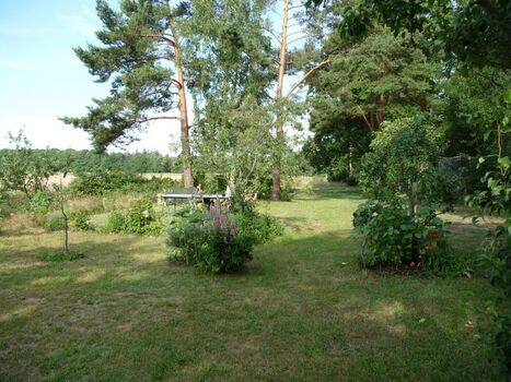 Blick übers große Gelände