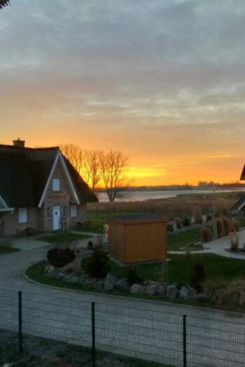 Sonnenuntergang aus den Schlafzimmern