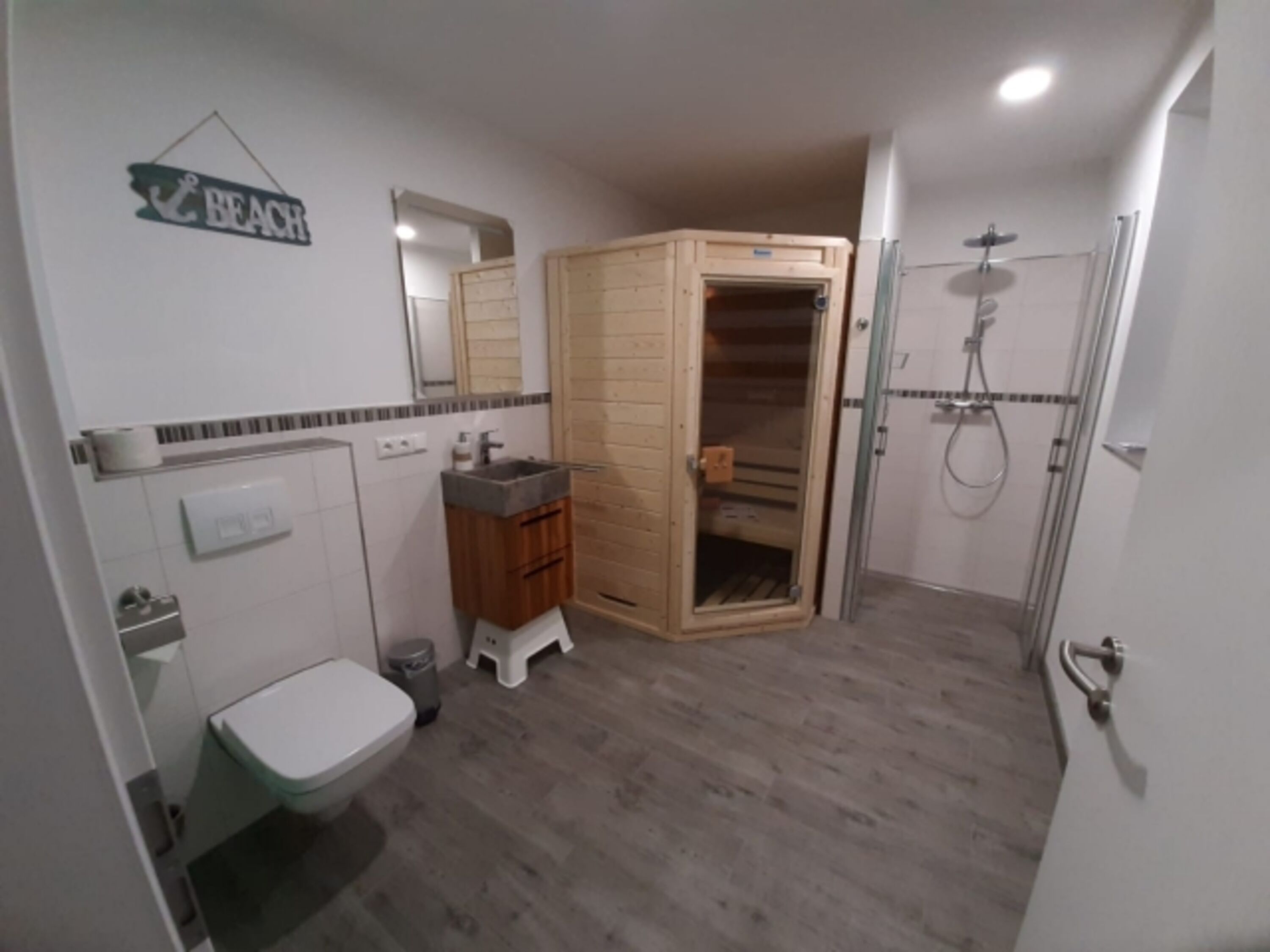 Bad EG mit Sauna