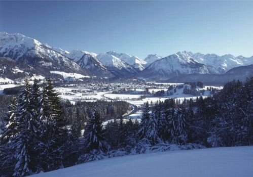 Oberstdorf im Winter