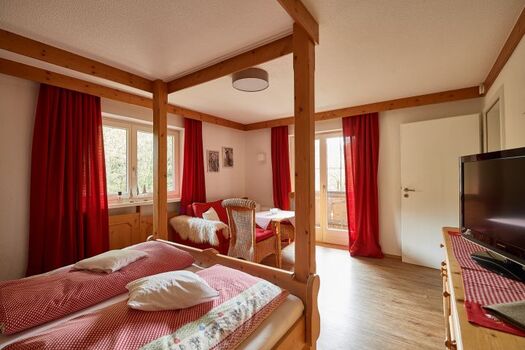 Appartement Goofy mit Sitzecke und Wintergarten