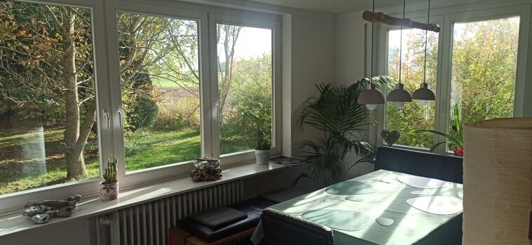 Esszimmer zum Garten